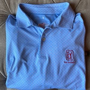 Fairway & Greene USA flag polo